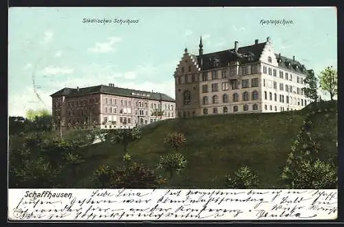 AK Schaffhausen, Kantonschule und Städtisches Schulhaus