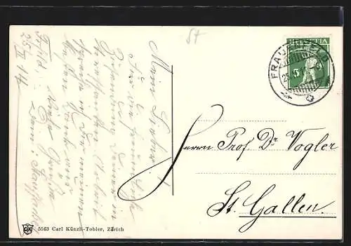 AK Frauenfeld, Ansicht der Kantonschule