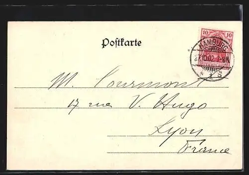 AK Hamburg-Harburg, Im Hafen