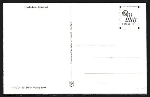 AK Haslach i. Kinzigtal, Teilansicht mit Kirche