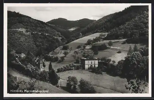 AK Oberharmersbach /Badischer Schwarzwald, Hinteres Harmersbachtal