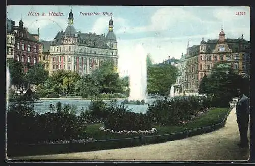 AK Köln-Neustadt, Deutscher Ring