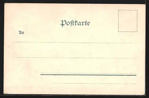 AK Rolandseck, Blick auf das Siebengebirge