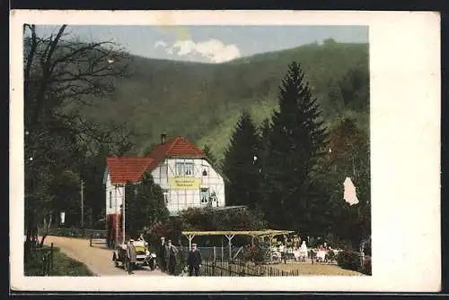 AK Gemünd / Eifel, Wald-Hotel Urfttalsperre