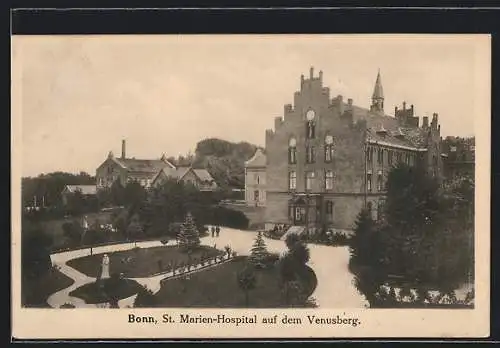 AK Bonn, St. Marien-Hospital auf dem Venusberg
