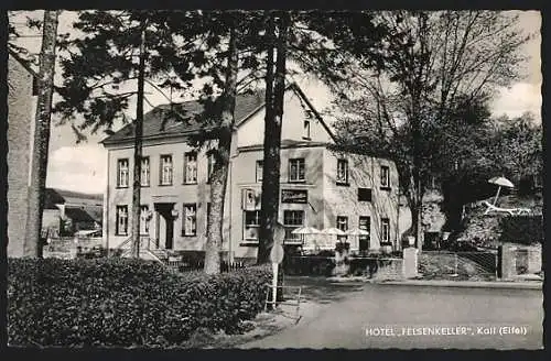 AK Kall /Eifel, Hotel Felsenkeller