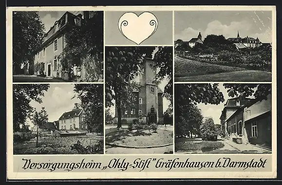 AK Gräfenhausen b. Darmstadt, Versorgungsheim Ohly-Stift