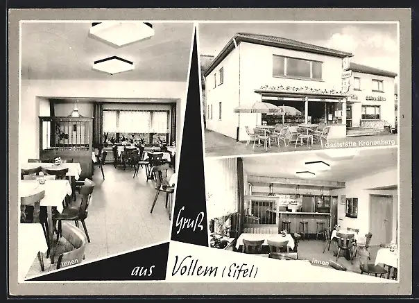 AK Vollem / Eifel, Gasthof und Pension Michael Kronenberg