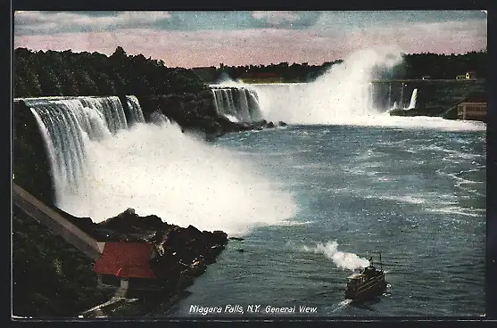 AK Niagara Falls, N. Y., General View