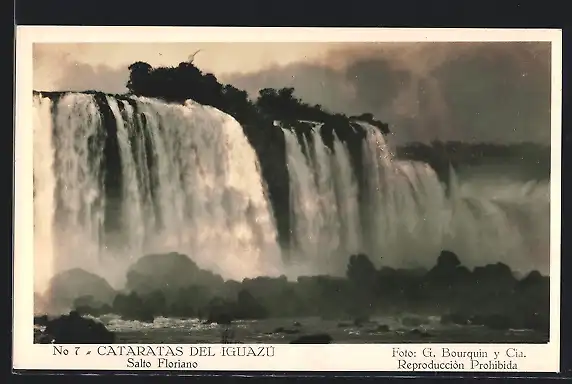 AK Cataratas del Iguazu, Salto Floriano