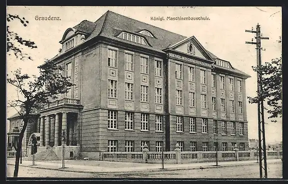 AK Graudenz, Königliche Maschinenbauschule