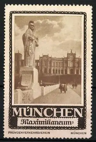 Reklamemarke München, Maximilianeum