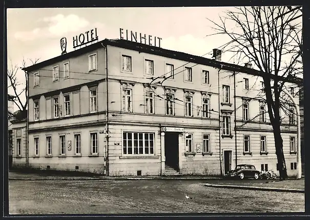 AK Weimar / Thür., HO-Hotel Einheit