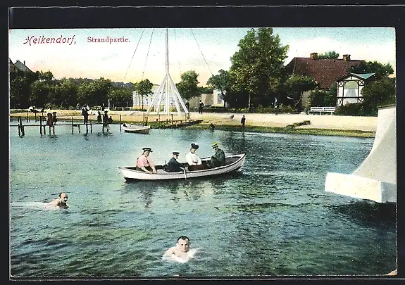 AK Heikendorf, Strandpartie mit Booten