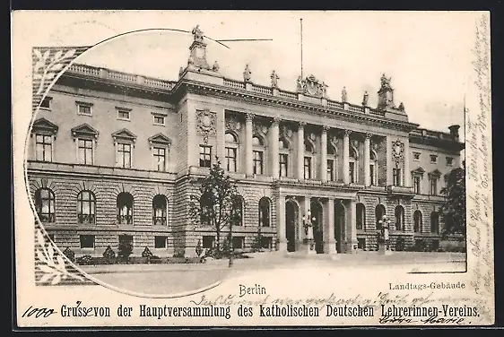 AK Berlin, Abgeordnetenhaus, Prinz-Albrecht-Strasse