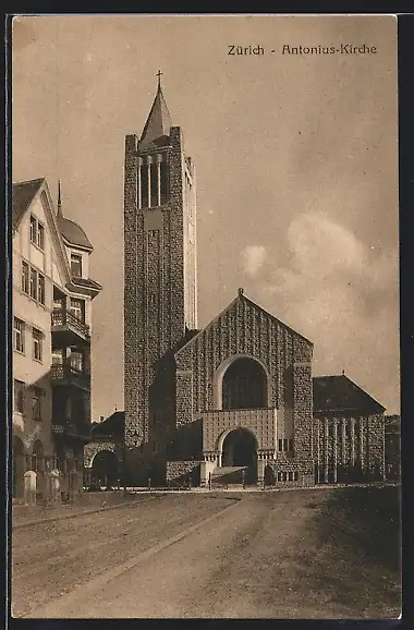 AK Zürich, Antoniuskirche