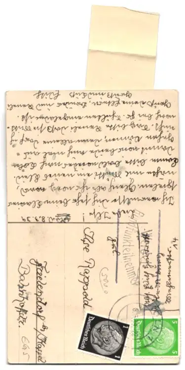 Leporello-AK Köln a. Rhein, Ansichten im Koffer, Dom, Gürzenich, Neue Universität