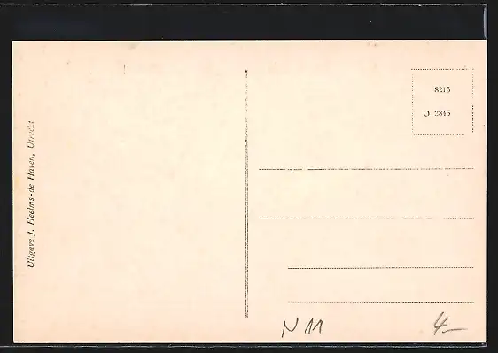 AK Utrecht, Wohnhäuser an der Lingestraat