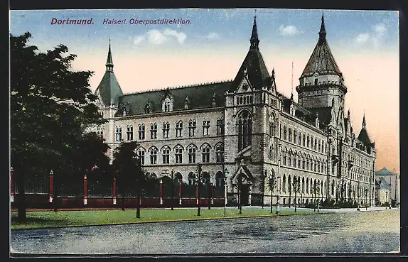 AK Dortmund, Kaiserl. Oberpostdirektion