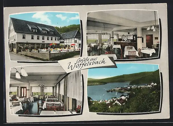 AK Woffelsbach, Hotel Woffelsbacher Hof, Inh. E. Weckmann