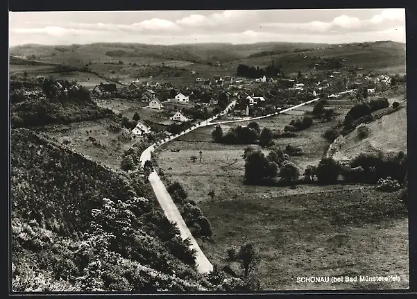 AK Schönau / Bad Münstereifel, Totale vom Ort