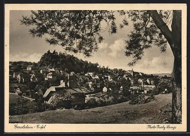 AK Gerolstein / Eifel, Totalansicht