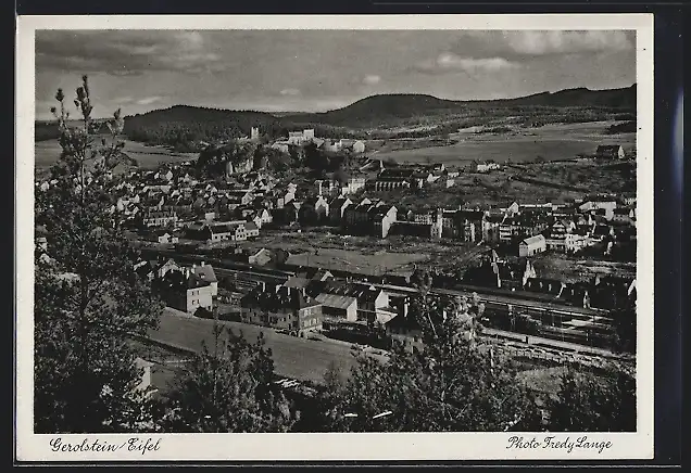 AK Gerolstein / Eifel, Totalansicht