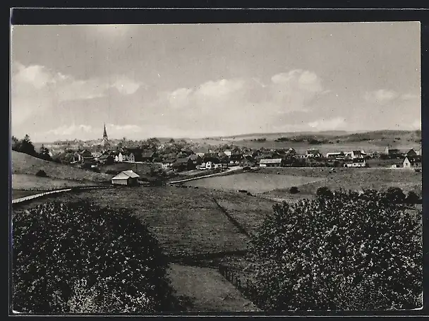 AK Dollendorf / Eifel, Panoramablick auf den Ort