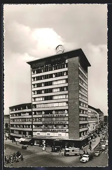 AK Dortmund, Hansastrasse mit Westfalenhaus