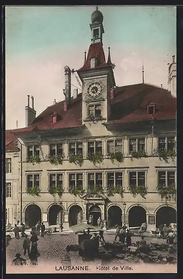 AK Lausanne, Hotel d` ville