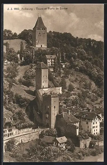 AK Fribourg, Tours et Porte de Berne