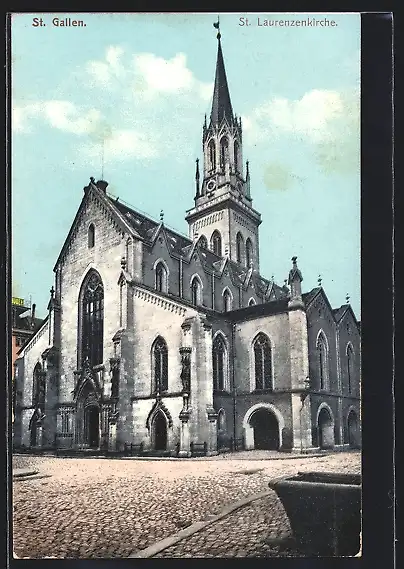 AK St. Gallen, St. Laurenzenkirche