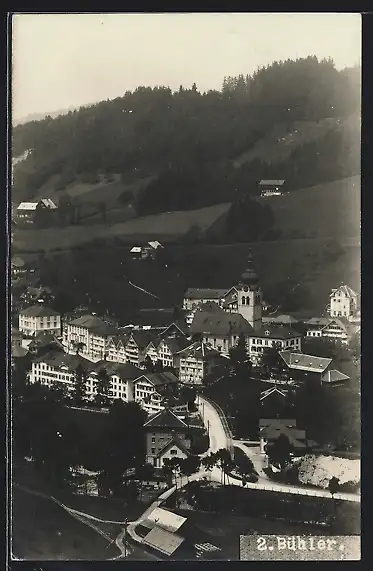 AK Bühler, Teilansicht aus der Vogelschau