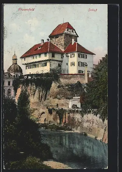 AK Frauenfeld, Blick zum Schloss