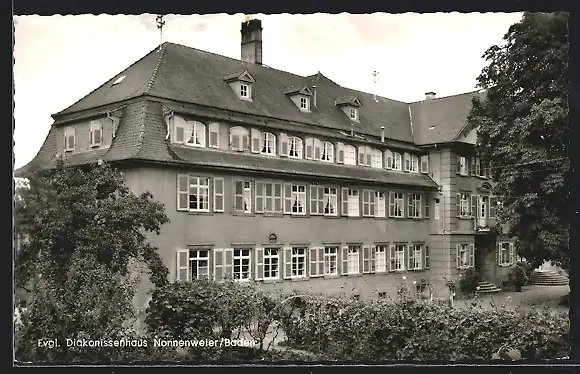 AK Nonnenweier /Baden, Evgl. Diakonissenhaus