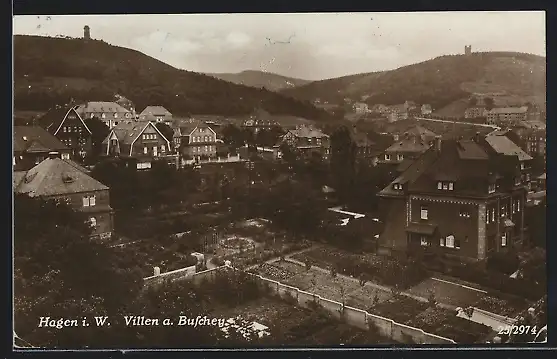 AK Hagen i. W., Villen am Buschey