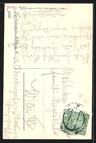 AK Lichtenstein-Klamm Wasserfall