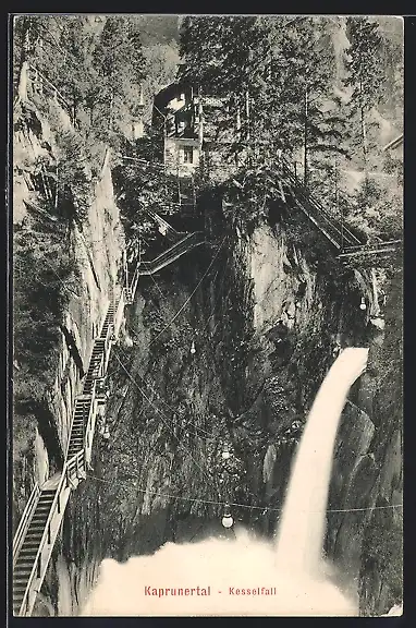 AK Kesselfall, Wasserfall im Kaprunertal