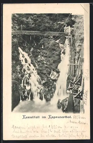 AK Kesselfall, Wasserfall im Kaprunertal