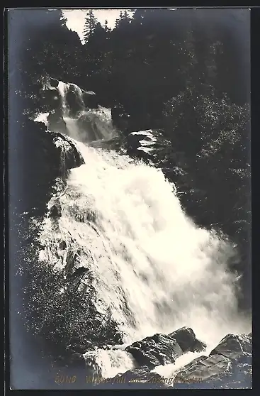 AK Wasserfall am Enzingerboden