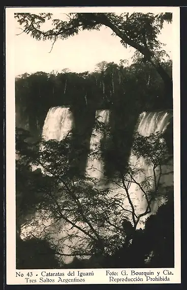 AK Misiones, Cataratas del Iguazú, argentinische Wasserfälle