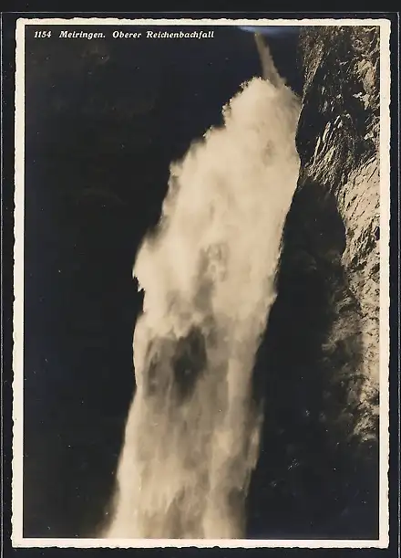 AK Meiringen, oberer Reichenbachfall