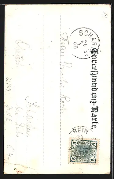 AK Frein, Wasserfall z Todten Weib mit Treppe