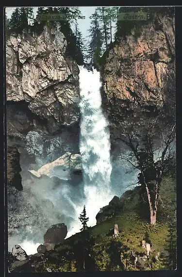 AK Johannes Wasserfall am Radstätter Tauern