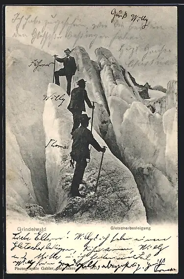 AK Besteigung am Eigergletscher