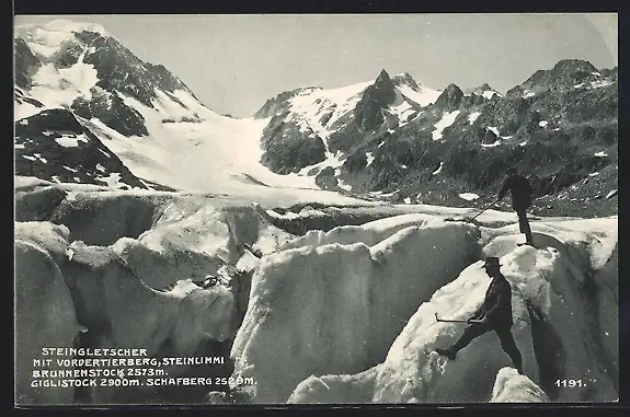 AK Steingletscher mit Vordertierberg