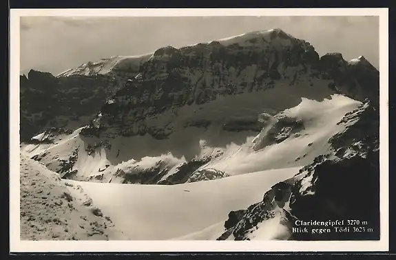 AK Claridengipfel, Blick gegen Tödi