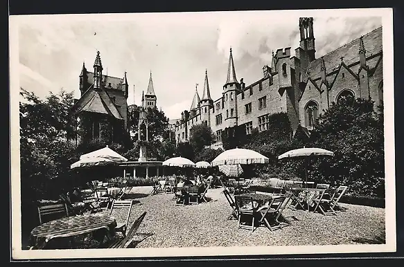 AK Hohenzollern, Gartenrestaurant Burg Hohenzollern