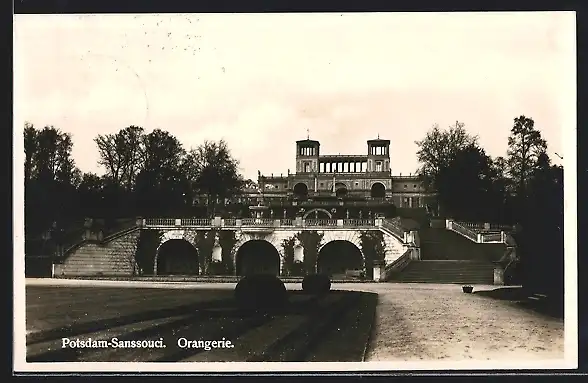 AK Potsdam-Sanssouci, Orangerie
