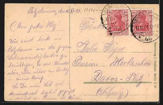 AK Potsdam, Neues Palais